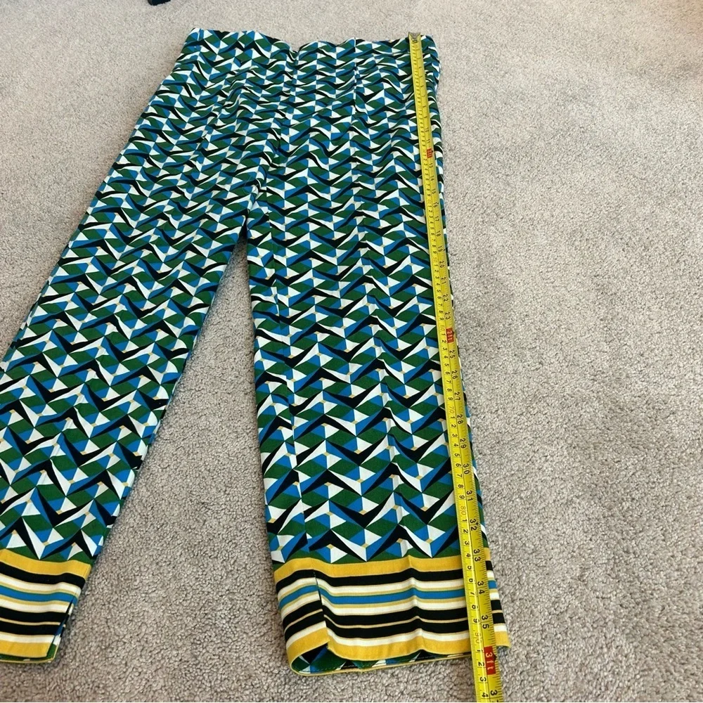 Zara blue green